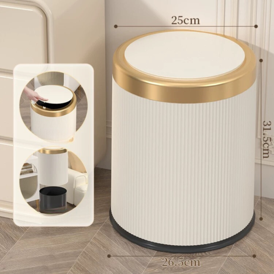 Plastic Trash Can 10 Liter